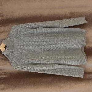 EUC Vince Grey Cable Sweater - Medium